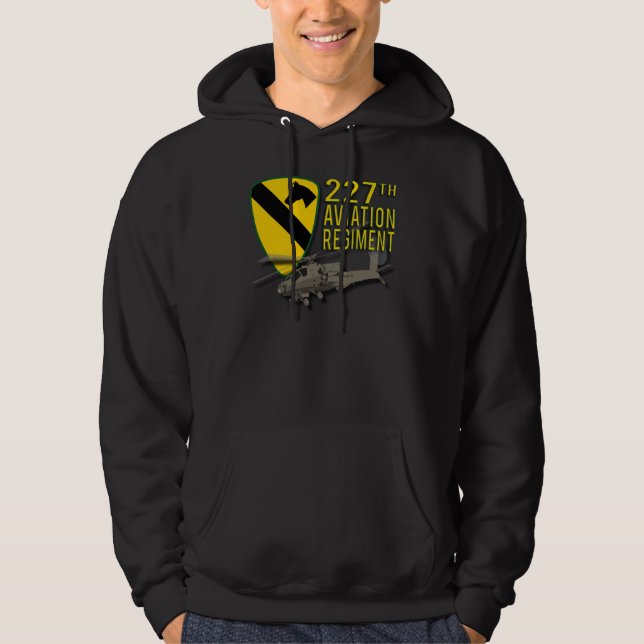 227th Aviation Regiment Apache Hoodie (Front)