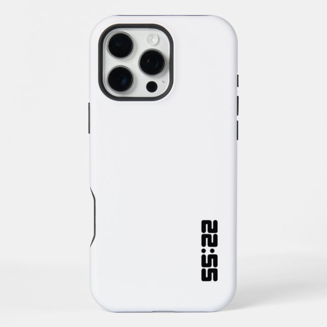 22:55 Iphone 16 Pro Premium Case (Back)