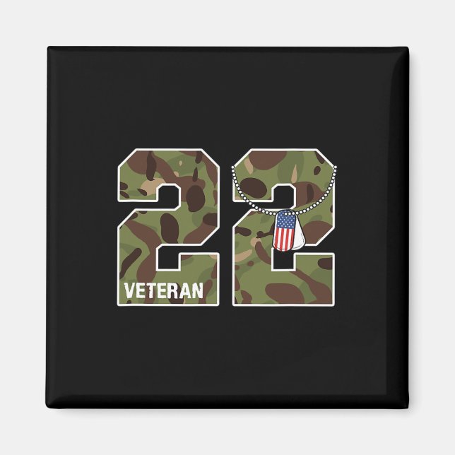 22 A Day Ptsd Quote Depression Prevention Us Army  Magnet (Front)