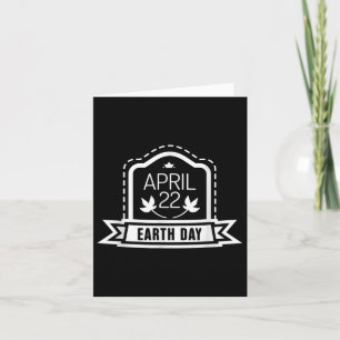 22 April Ground Warming Environmental Protection C Card
