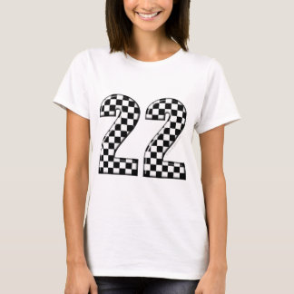 22 auto racing number T-Shirt