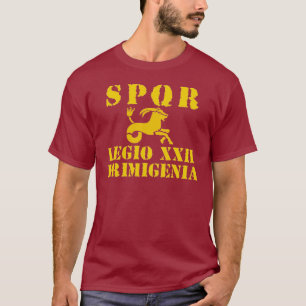22 Caligula's 22nd Legion - Roman Capricorn T-Shirt