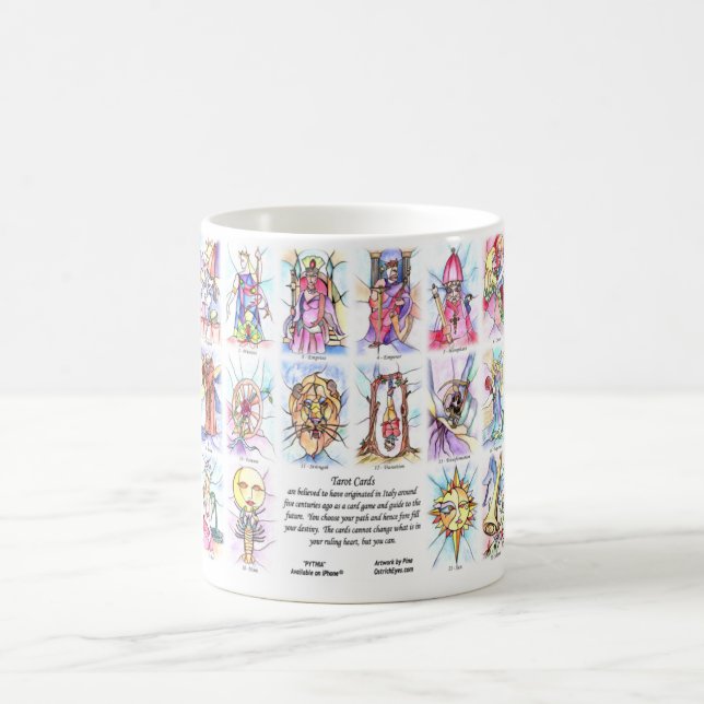 22-Cards (8x3)s Coffee Mug (Center)