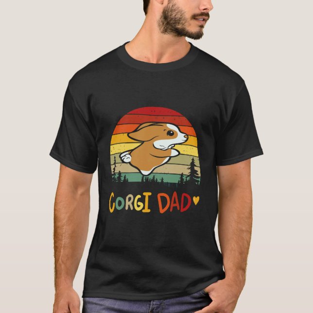 22 Corgi Dad Corgi T-Shirt (Front)