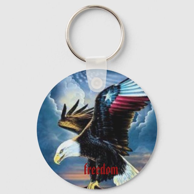 22 eagle, freedom key ring (Front)