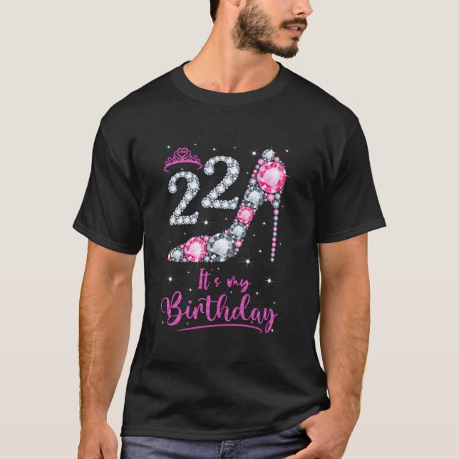 22 It'S My K High Heel T-Shirt (Front)