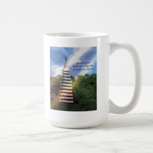 22 Mug - Original Art & Haiku - stone layers