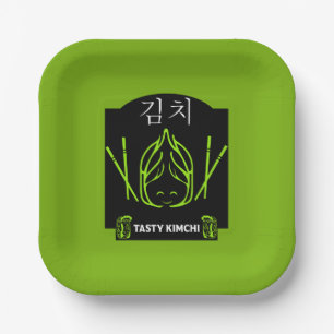 22 Nov – International Kimchi Day Paper Plate