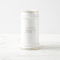 22 oz. "CLASS OF 2017" Graduate/Graduation Stein