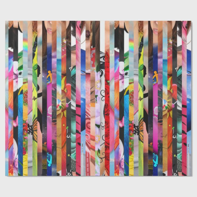 22 Survivors Stripe - Wrapping Paper (Flat)