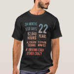 22 Years Married Funny 22nd Wedding Anniversary T-Shirt<br><div class="desc">22 Years Married Funny 22nd Wedding Anniversary</div>