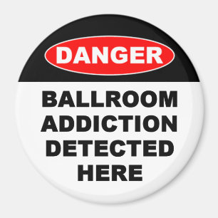 22b. Ballroom Addictions Magnets - Round
