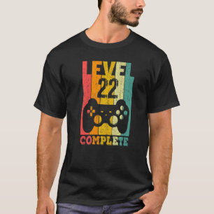22nd Birthday Ladies Mens Level 22 Years 2000 T-Shirt