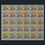 22nd Birthday: Spooky Halloween Theme, Custom Name Wrapping Paper<br><div class="desc">This scary and spooky Hallowe'en birthday themed wrapping paper design features a large number "22", along with the message "HAPPY BIRTHDAY, ", and a custom name. There are also depictions of a ghost and a bat on the front. Wrapping paper like this might be fun to use when wrapping gifts...</div>