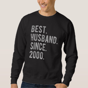 22nd Wedding Aniversary For Him  Best Husband Sinc Sweatshirt