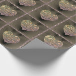 22nd Wedding Anniversary Coppery Rose Wrapping Paper<br><div class="desc">A lovely and simple rose heart design that says exactly what you want to honour her 22 years of marriage on wrapping paper? Then perhaps my original rose graphic with this old,  coppery tint is just the thing!</div>