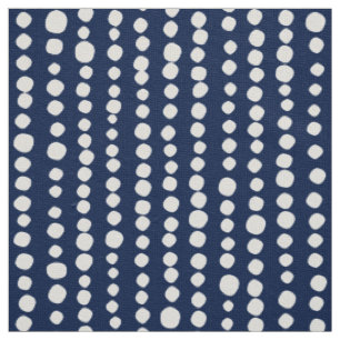 230216 - White on Indigo Blue 001744 Fabric