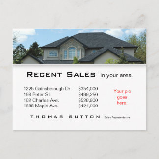 232 Real Estate Postcards Recent Sales Rooftop