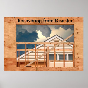 236 one storm construction rebuilding, Recoveri... Poster