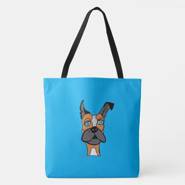 237 - Rocky the Dog-  Tote Bag (Front)