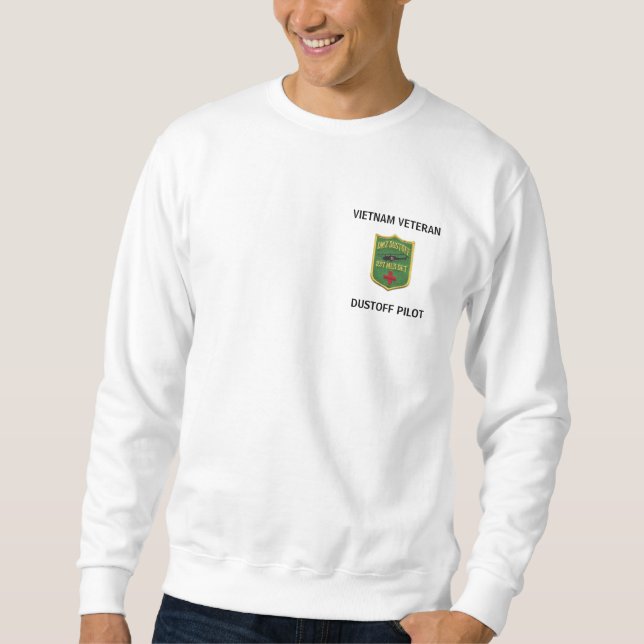 237th DUSTOFF ORIGINAL PATCH PILOT SWEATSHIRT (Front)