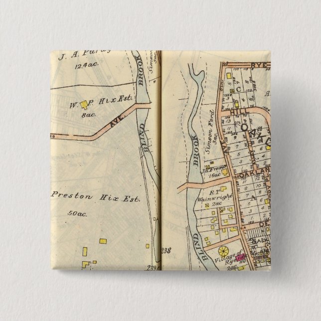 238239 Rye 15 Cm Square Badge (Front)