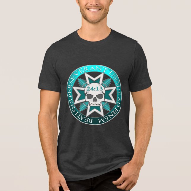 23:14 PTSD Warrior 1 Tri-Blend Shirt (Front)
