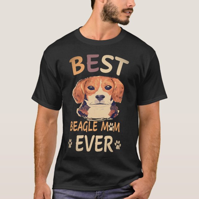 23 Best Beagle Mum Ever Beagle T-Shirt (Front)