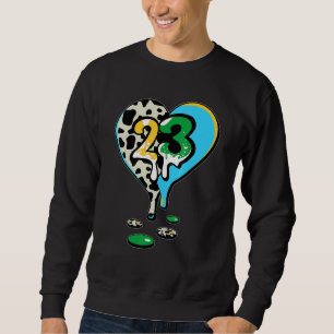 23 Drip Heart Chunky Dunky Sweatshirt