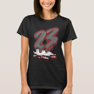 23 Drip Retro Infrared 4s Matching T-Shirt