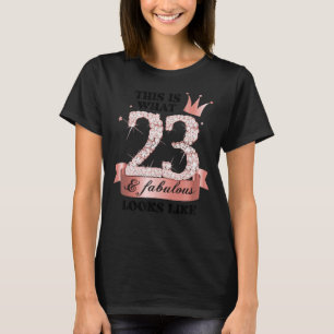 23 & Fabulous I Rose And White Party Group Candid  T-Shirt