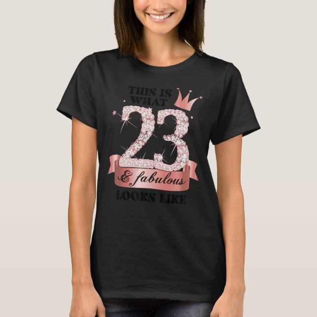 23 & Fabulous I Rose And White Party Group Candid  T-Shirt (Front)
