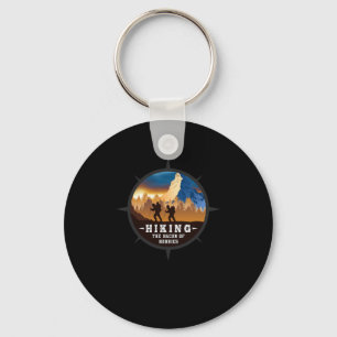 23.Hiking Hiking The Bacon Of Hobbies Key Ring