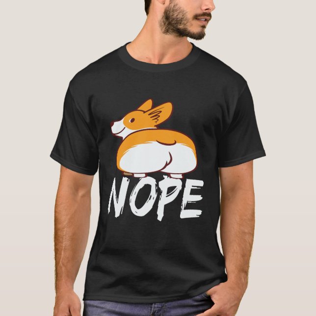 23 Nope - Corgi T-Shirt (Front)