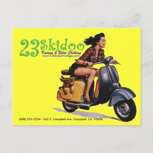 23 SkiPostcard Postcard (Front)