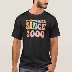 23 Year Old Awesome Since 2000 23rd Birthday Gifts T-Shirt