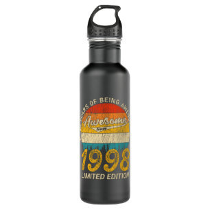 23 Year Old Bday 1998 Awesome Since 23rd Birthday 710 Ml Water Bottle