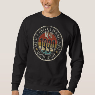 23 Year Old May 1999 Born In 1999 23rd Birthday Sweatshirt