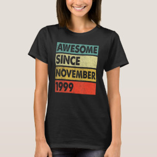 23 Years Old  Awesome Since November 1999 23rd Bir T-Shirt