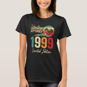 23 Yr Old Vintage September 1999 23rd T-Shirt