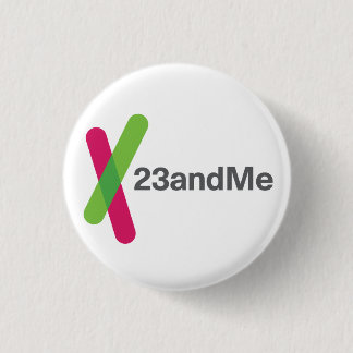 23andMe Logo Mini-Button 3 Cm Round Badge