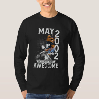 23rd Birthday Bear Legends May 2002 23 Years Old F T-Shirt