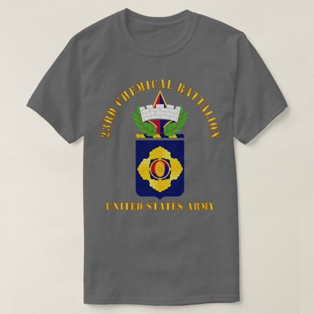 23rd Chemical Bn  COA T-Shirt (Design Front)