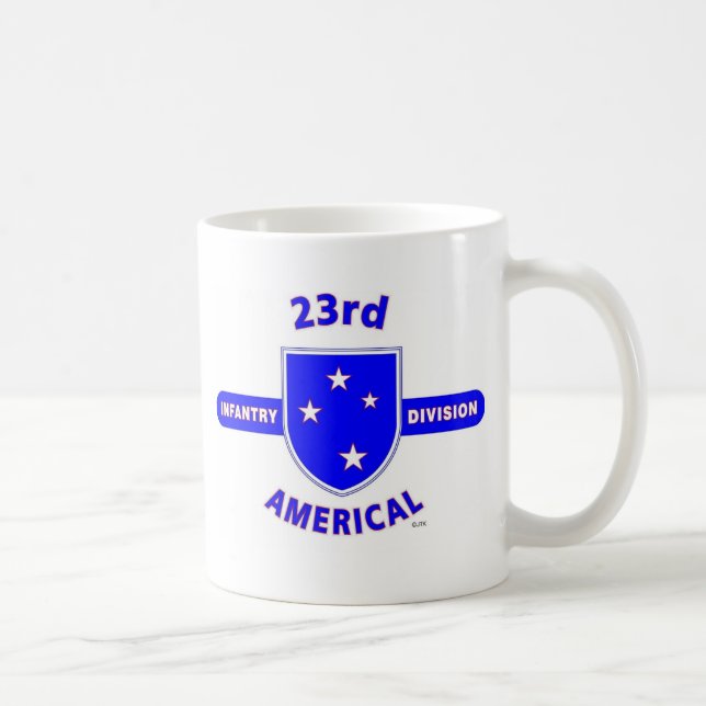 23RD INFANTRY DIVISION "AMERICAL" COFFEE MUG (Right)