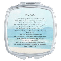 23rd Psalm Compact Mirror