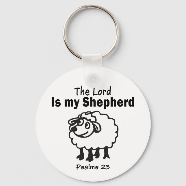 23rd Psalm Keychain (Front)