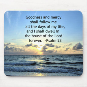 23RD PSALM SUNRISE PHOTO DESIGN MOUSE PAD
