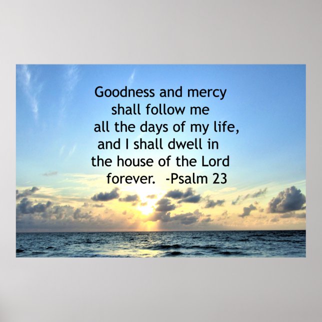 23RD PSALM SUNRISE PHOTO DESIGN POSTER (Front)