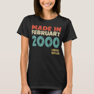 23th Birthday Boy Girl 23 Years 2000 Vintage T-Shirt