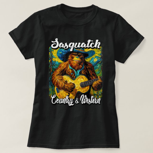 24052_Sasquatch, Country & Western, T-Shirt (Design Front)